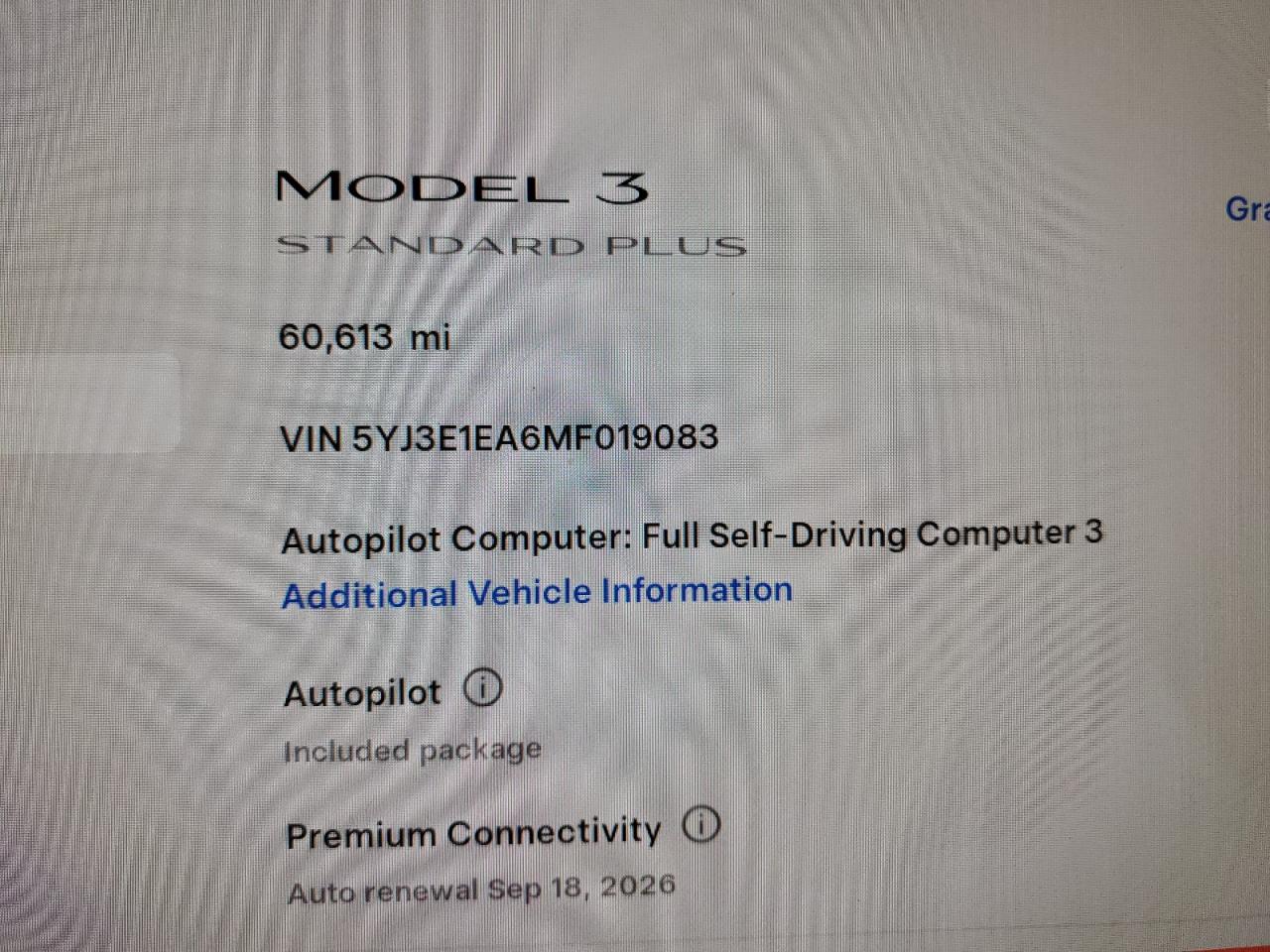 2021 Tesla Model 3 VIN: 5YJ3E1EA6MF019083 Lot: 82231125