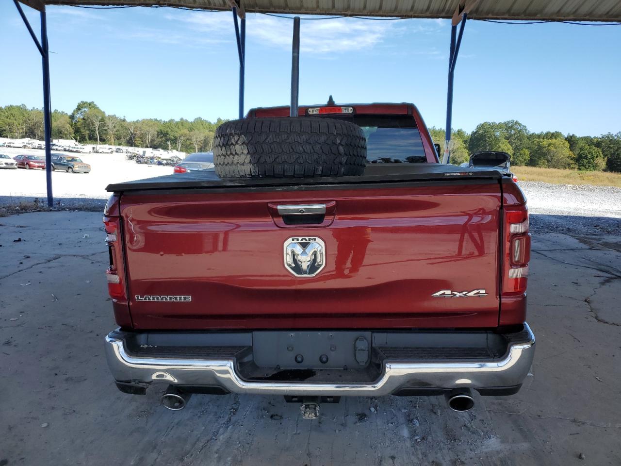 2021 Ram 1500 Laramie VIN: 1C6SRFRT4MN817650 Lot: 82001075