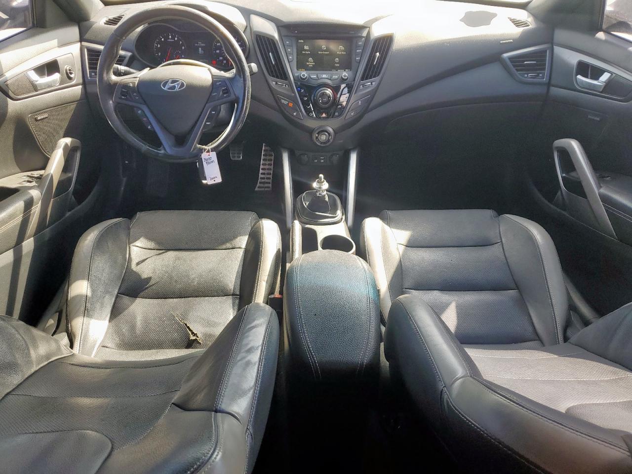 2016 Hyundai Veloster Turbo VIN: KMHTC6AE5GU302531 Lot: 85551455