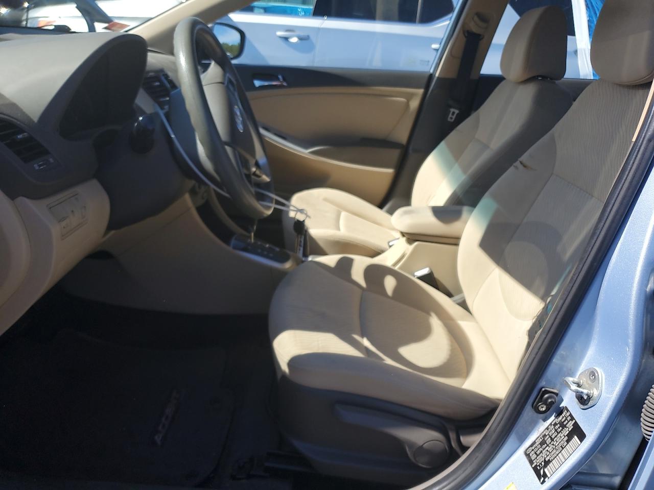 2012 Hyundai Accent Gls VIN: KMHCU4AE7CU036389 Lot: 84766595