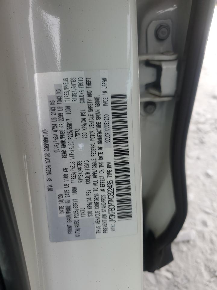 2021 Mazda Cx-5 Touring VIN: JM3KFBCM7M0322486 Lot: 87238375