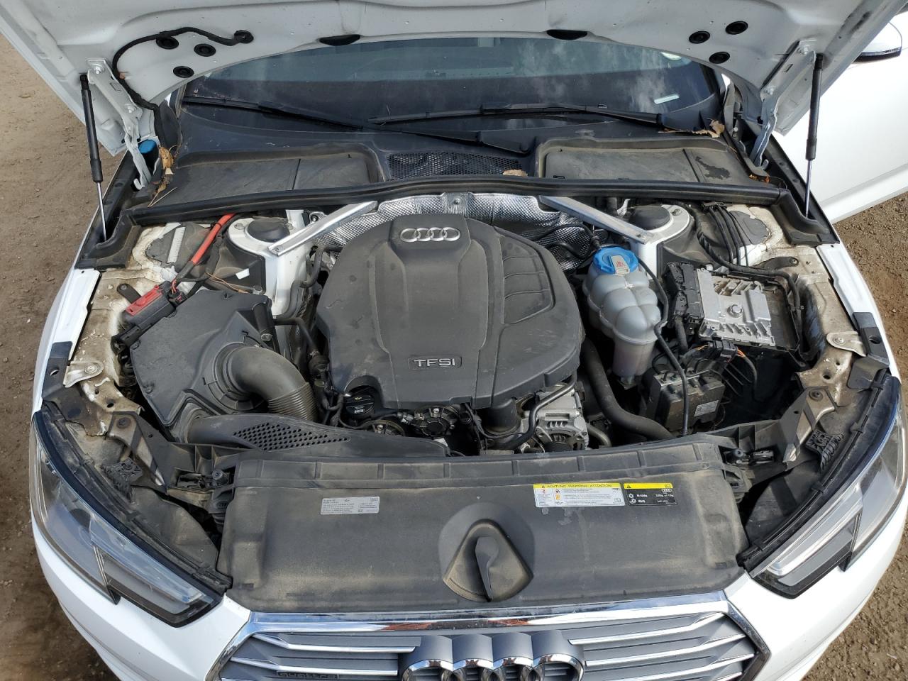 2017 Audi A4 Premium VIN: WAUANAF42HN008151 Lot: 82390685