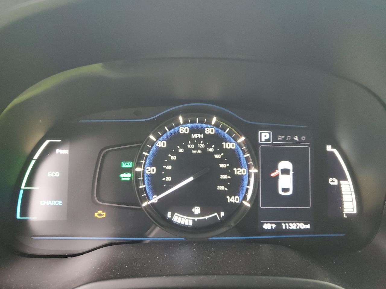 2019 Hyundai Ioniq Blue VIN: KMHC65LC2KU144283 Lot: 91197845