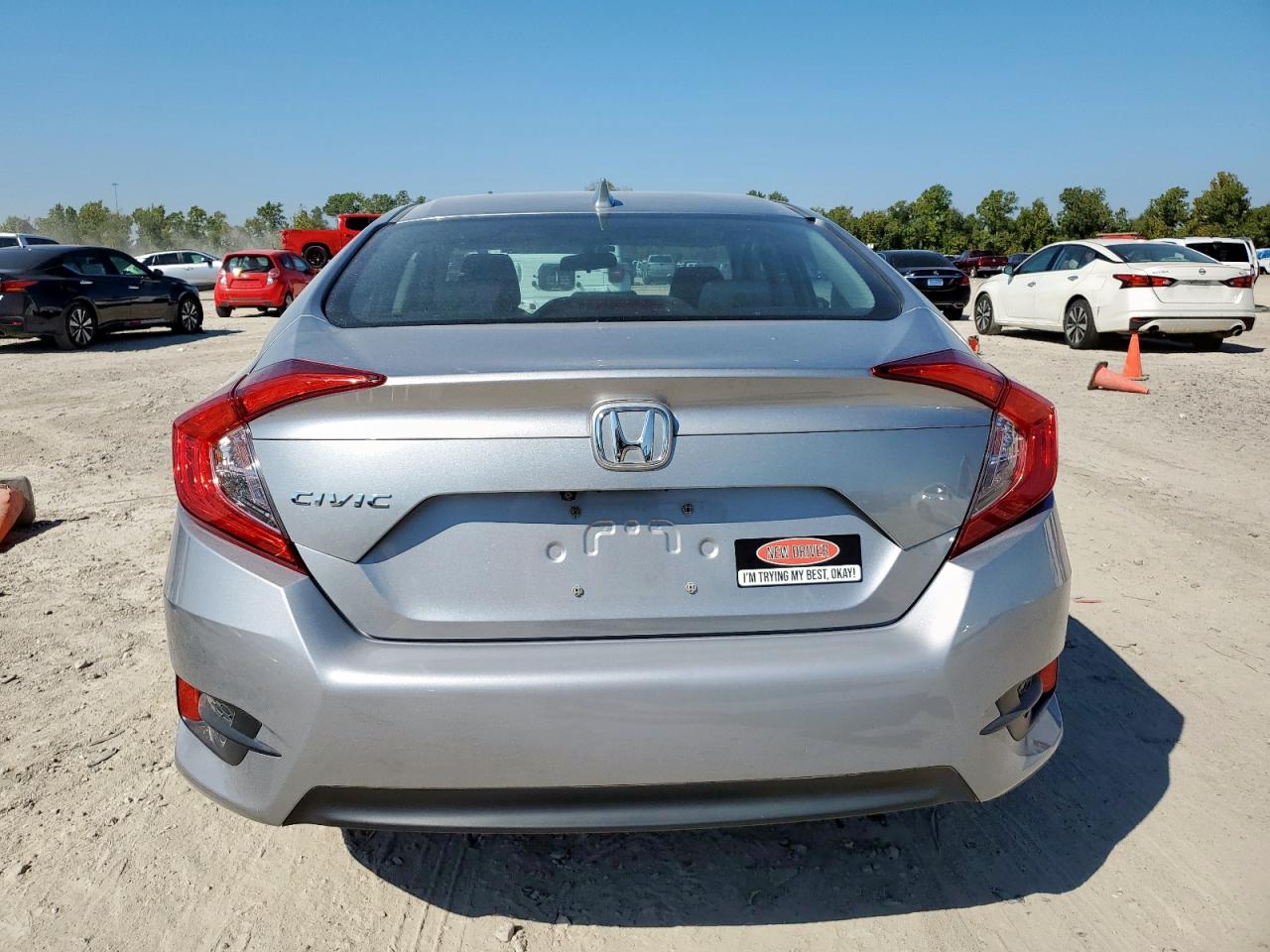 2018 Honda Civic Ex VIN: 19XFC2F70JE027497 Lot: 85933015
