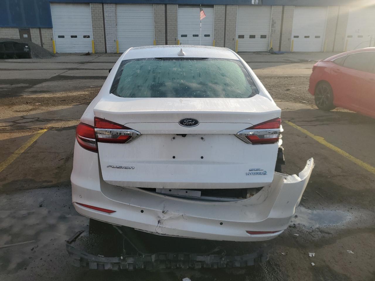 2019 Ford Fusion Sel VIN: 3FA6P0MU1KR167334 Lot: 85107975