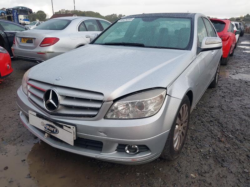 2008 MERCEDES-BENZ C CLASS C200K ELEGANCE 4DR AUTO for sale at Copart WOLVERHAMPTON