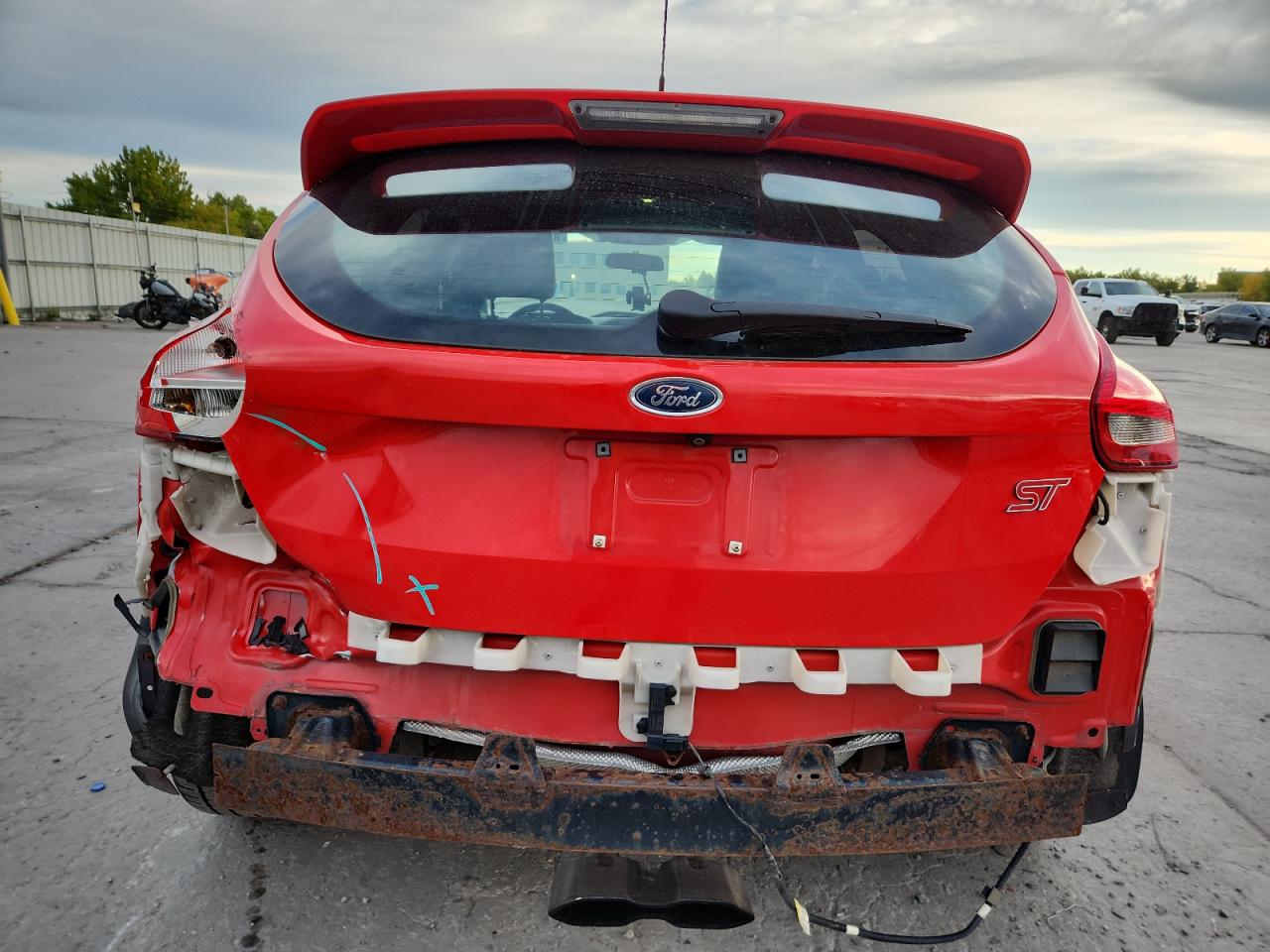 2015 Ford Focus St VIN: 1FADP3L92FL378889 Lot: 81447945