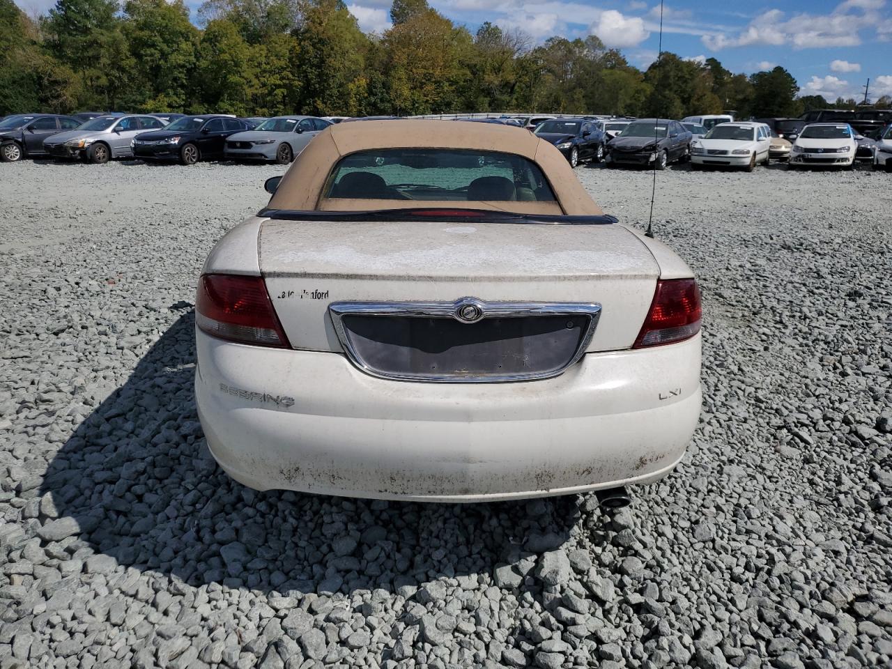 2001 Chrysler Sebring Lxi VIN: 1C3EL55U81N705823 Lot: 82318325