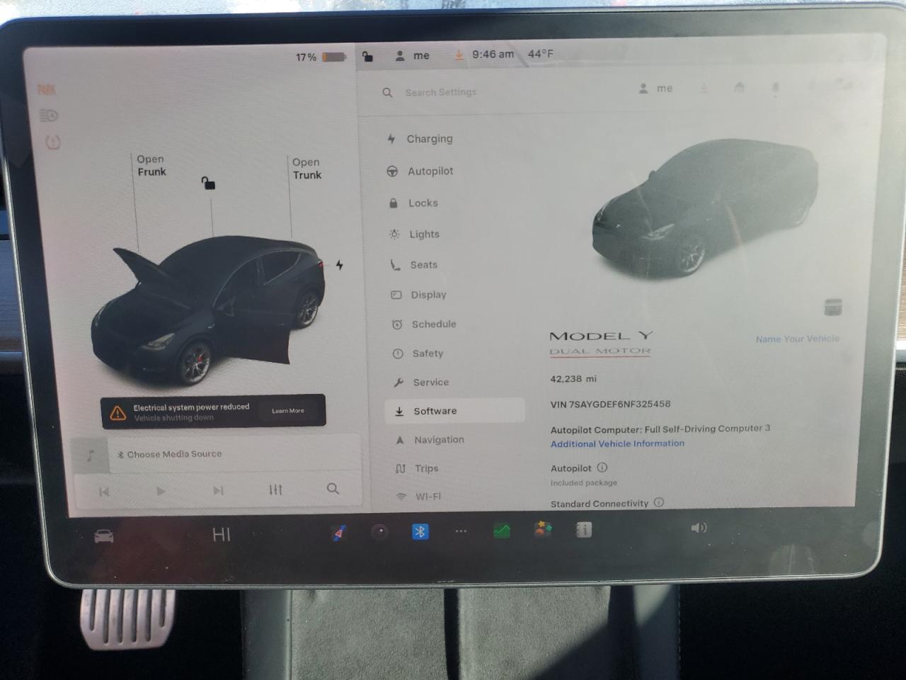 2022 Tesla Model Y VIN: 7SAYGDEF6NF325458 Lot: 87306575