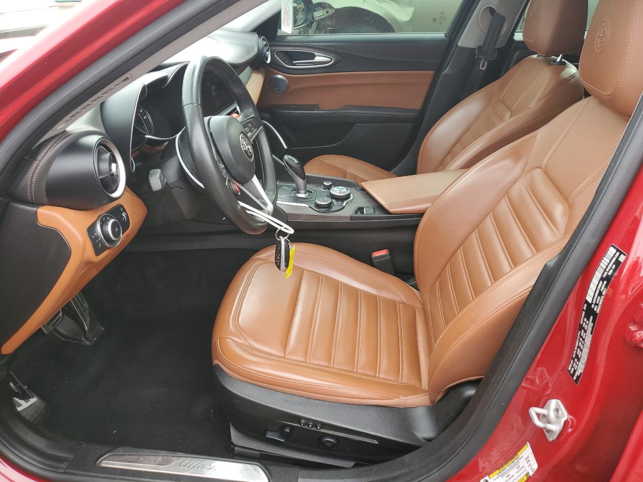 2019 Alfa Romeo Giulia Ti VIN: ZARFANBN6K7598897 Lot: 86106335