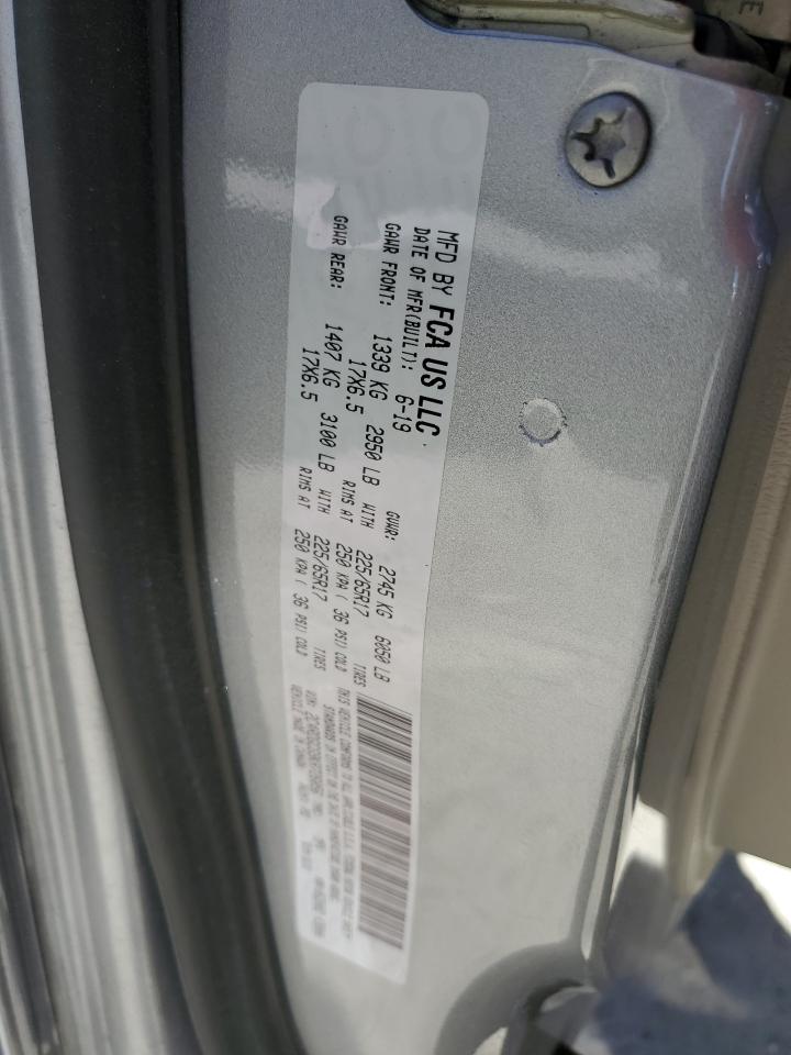 2019 Dodge Grand Caravan Sxt VIN: 2C4RDGCG9KR726056 Lot: 86832375