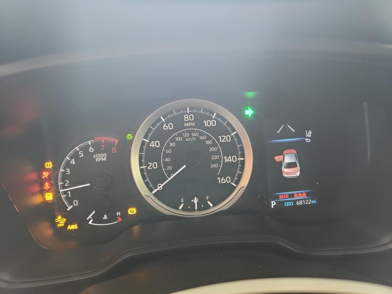 2022 Toyota Corolla Le VIN: JTDEPMAE1NJ223460 Lot: 86191235