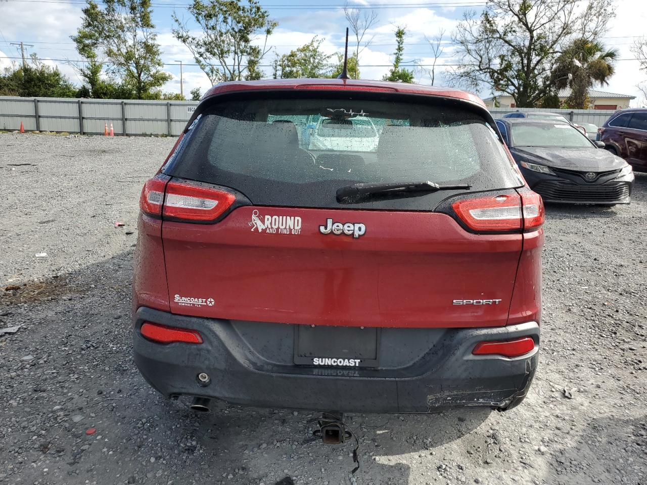 2016 Jeep Cherokee Sport VIN: 1C4PJLABXGW158690 Lot: 82298885