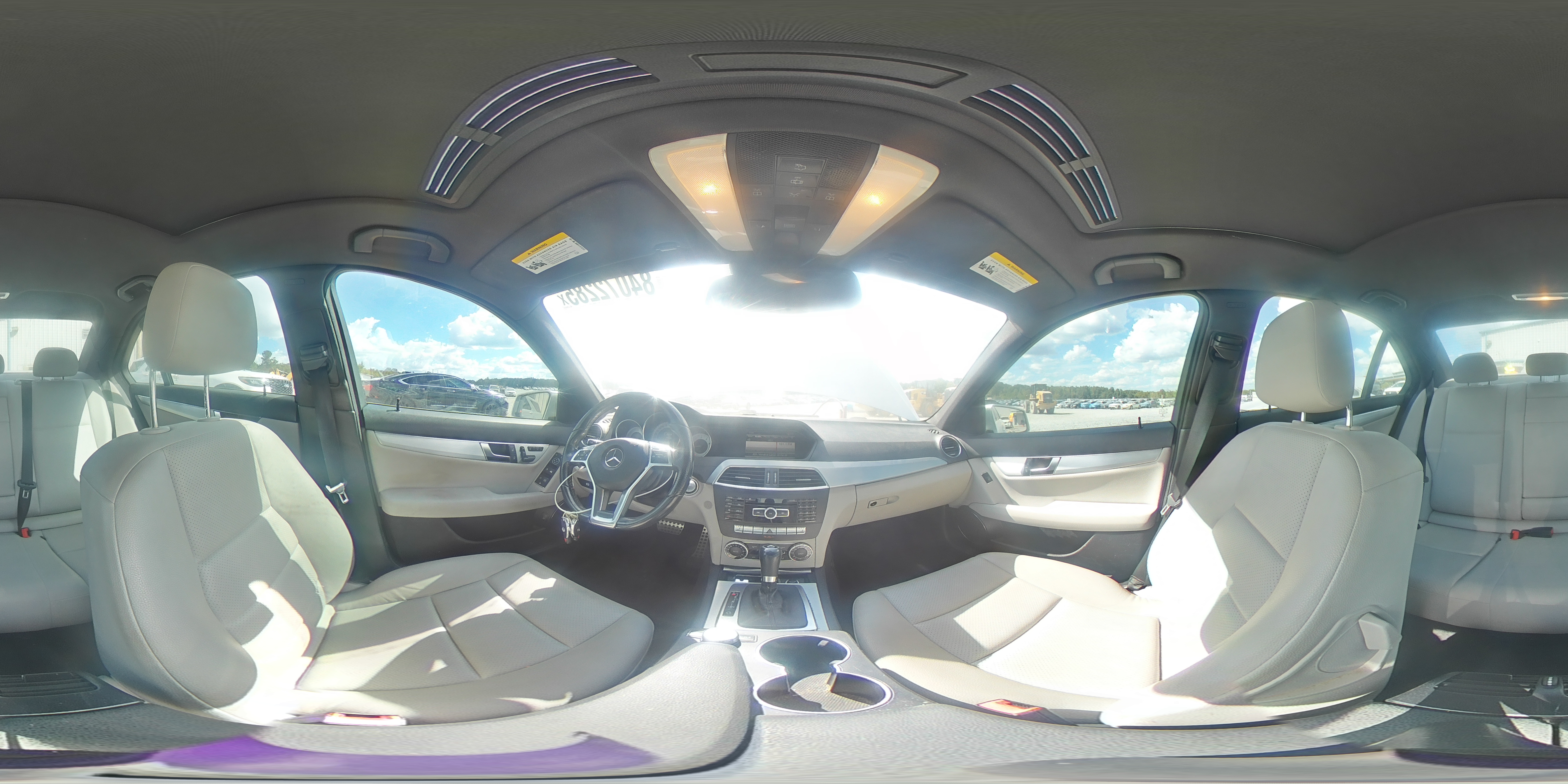 2014 Mercedes-Benz C 250 VIN: WDDGF4HB6EA958321 Lot: 84072285