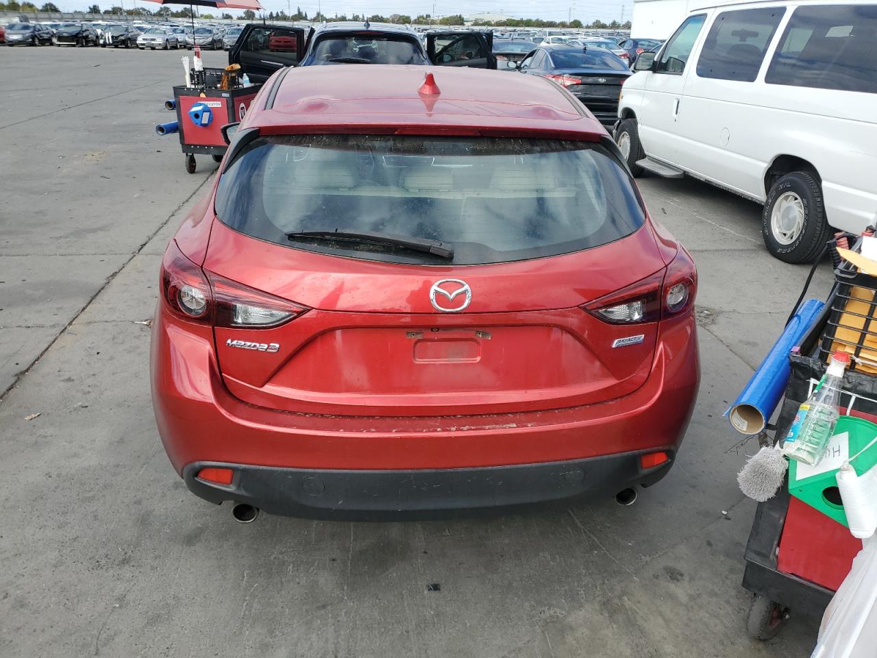 2014 Mazda 3 Grand Touring VIN: JM1BM1M34E1155515 Lot: 81910375
