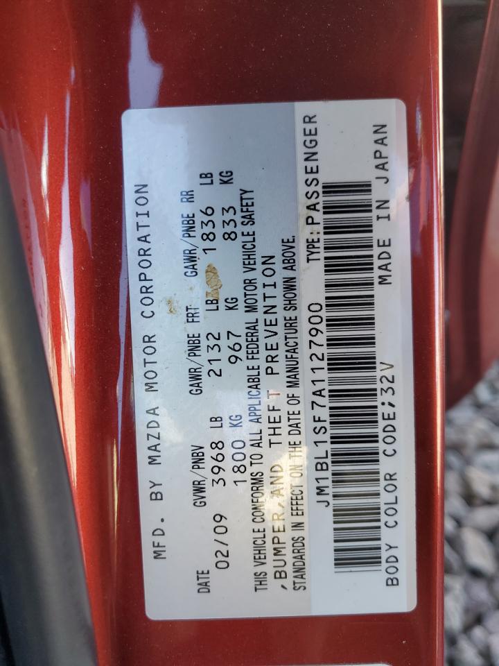 2010 Mazda 3 I VIN: JM1BL1SF7A1127900 Lot: 86336775