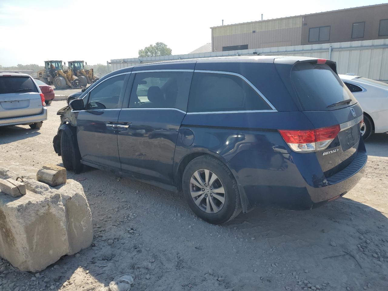 2016 Honda Odyssey Ex blue van gas 5FNRL5H48GB094868 photo #3