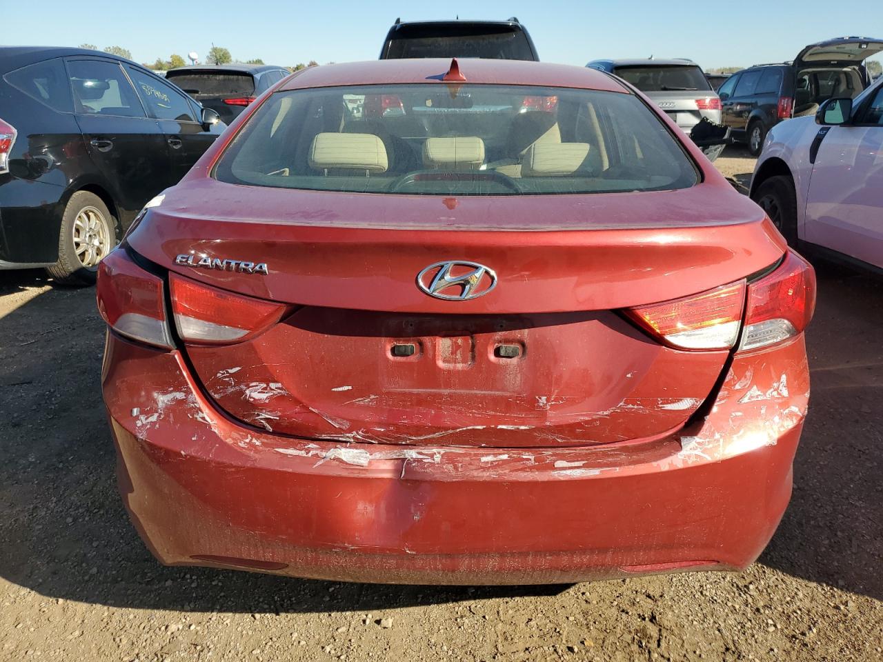 2013 Hyundai Elantra Gls VIN: KMHDH4AE6DU802512 Lot: 86110445