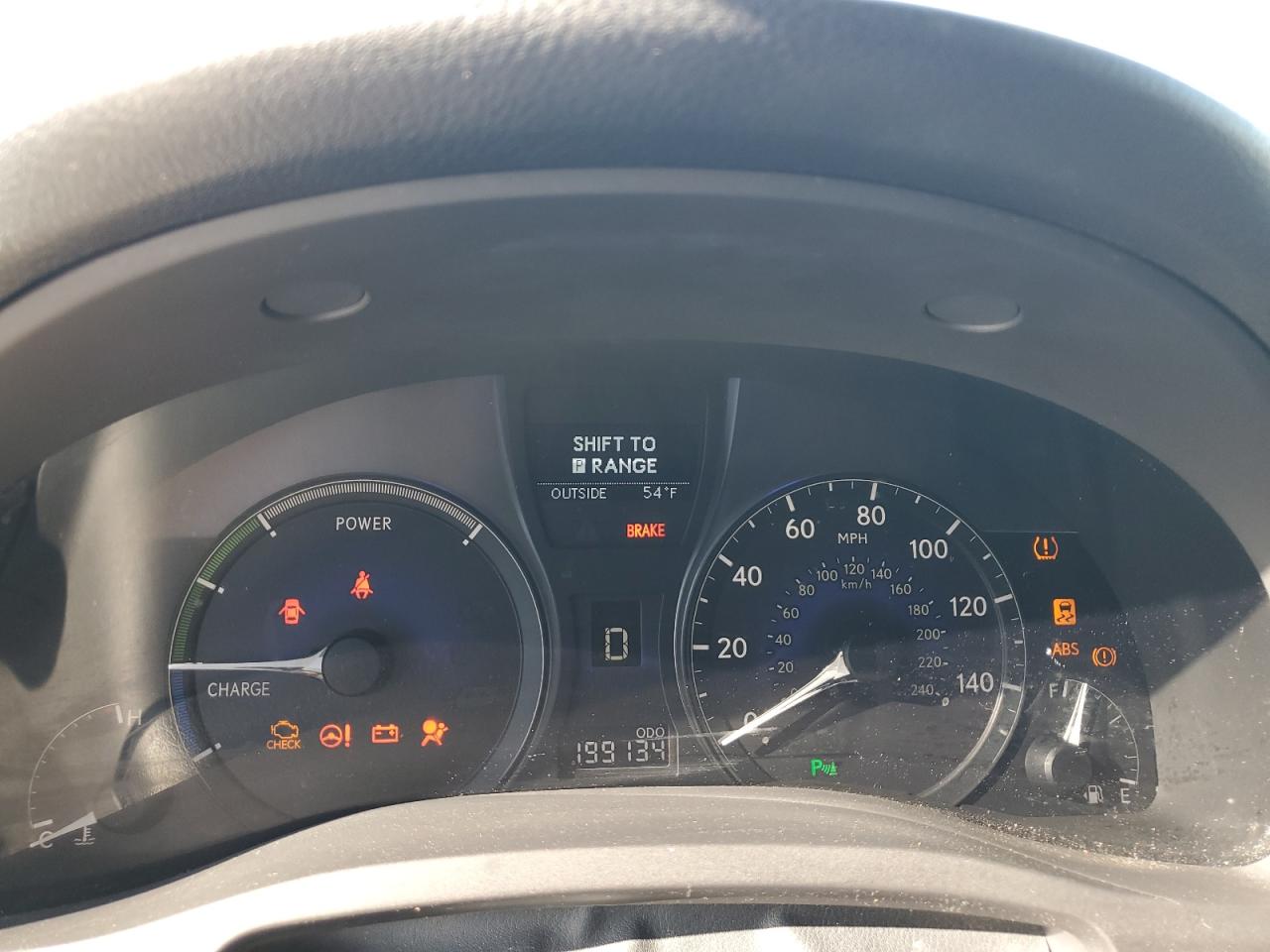 2010 Lexus Rx 450H VIN: JTJBC1BA8A2027722 Lot: 90876435