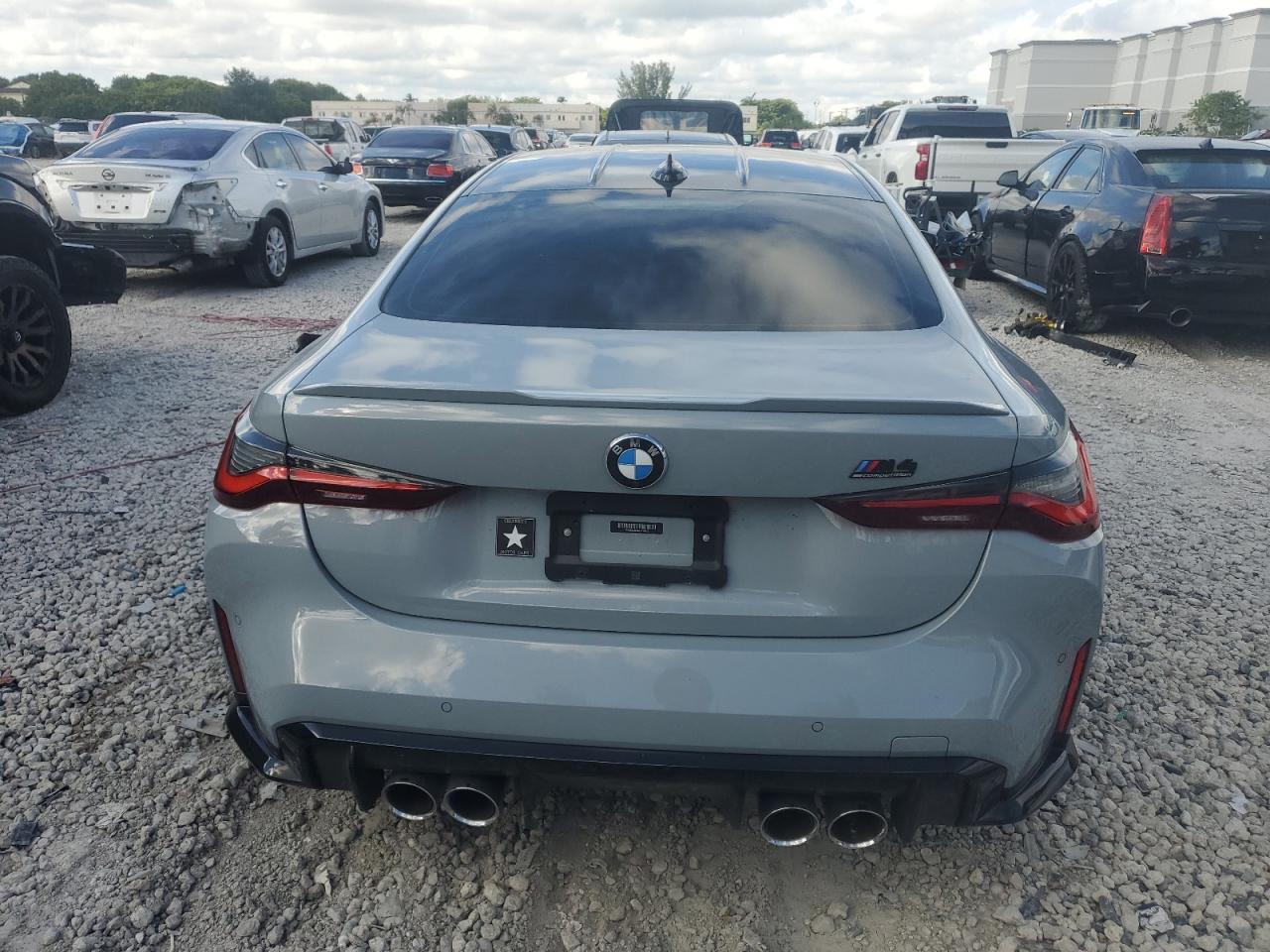 2021 BMW M4 Competition VIN: WBS33AZ00MCH56215 Lot: 85517375