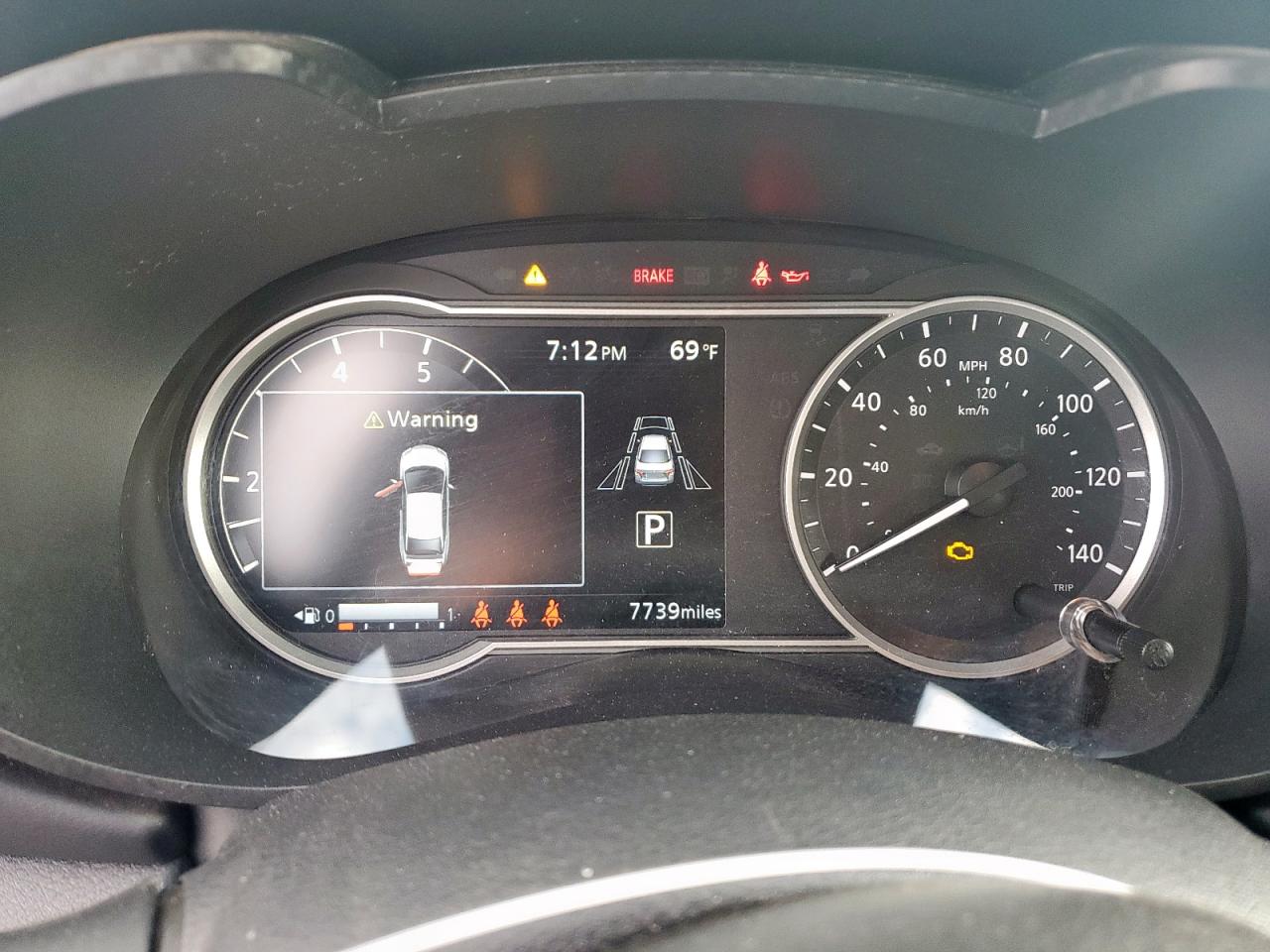 2025 Nissan Versa Sr VIN: 3N1CN8FV1SL833895 Lot: 86098515