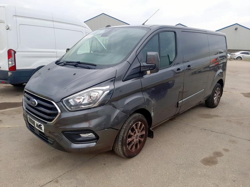 2020 FORD TRANSIT CUSTOM 2.0 ECOBLUE 130PS LOW ROOF LIMITED VAN for sale at Copart SANDY