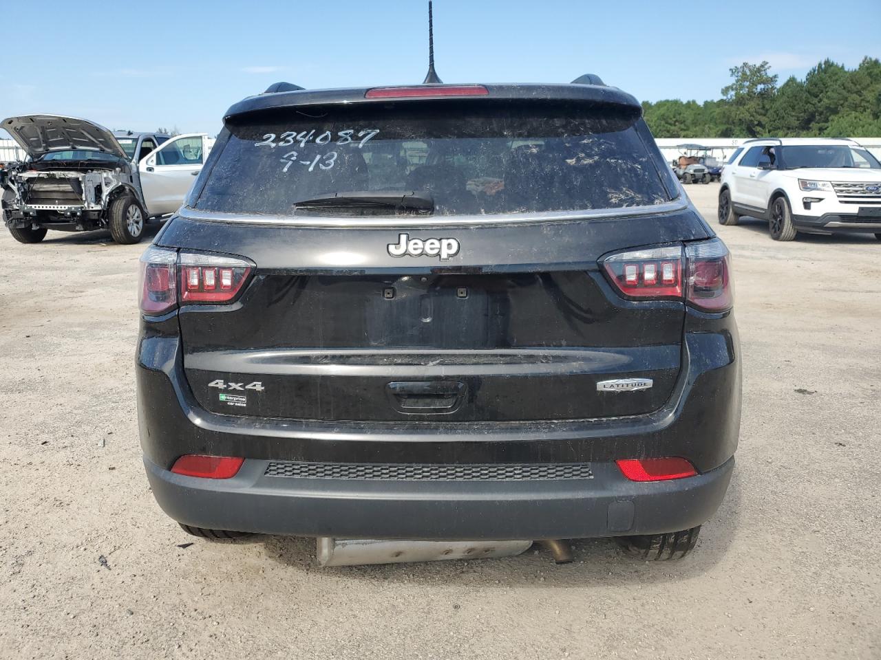 2022 Jeep Compass Latitude VIN: 3C4NJDBB7NT234087 Lot: 81986735
