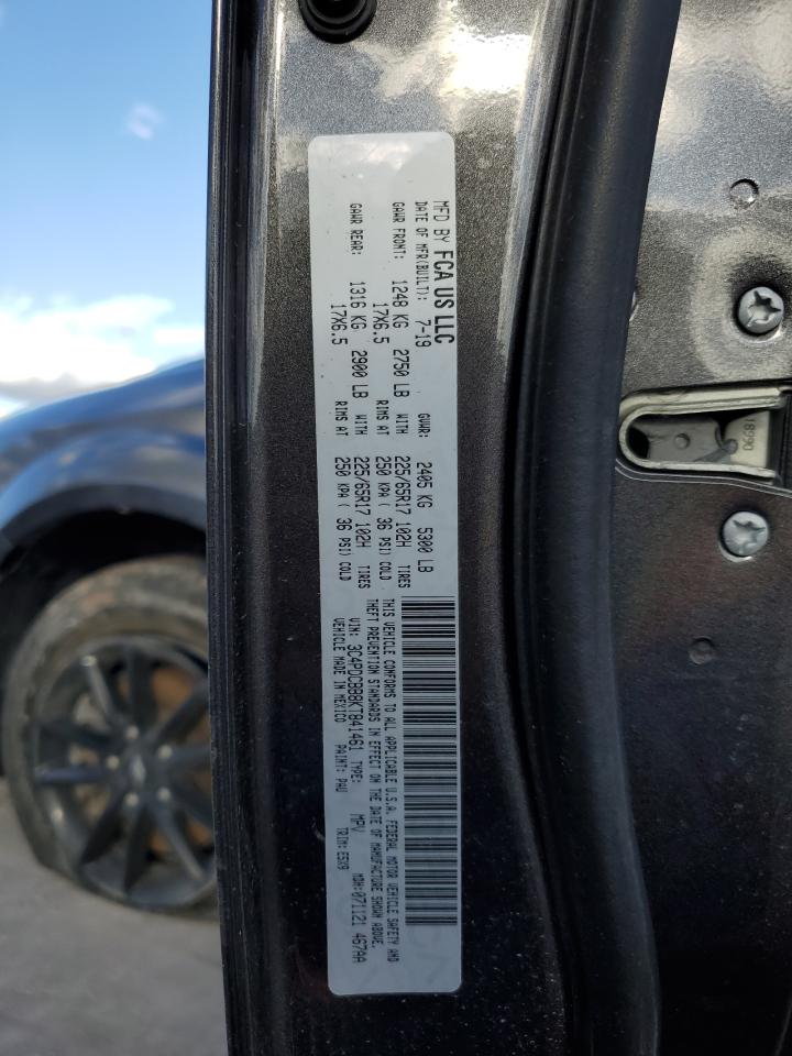 2019 Dodge Journey Se VIN: 3C4PDCBB8KT841461 Lot: 87424275