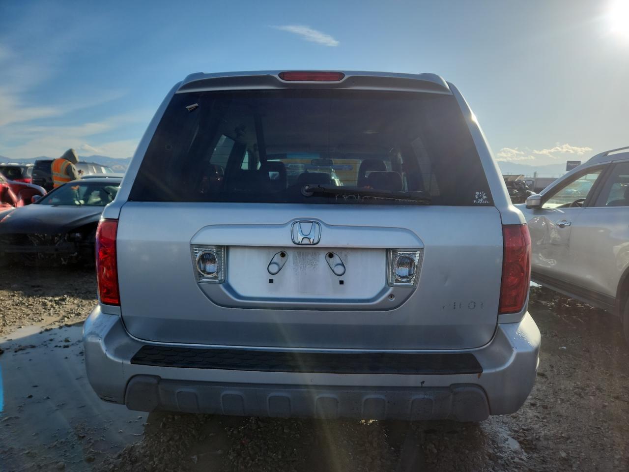 2004 Honda Pilot Ex VIN: 2HKYF18494H515862 Lot: 86530215