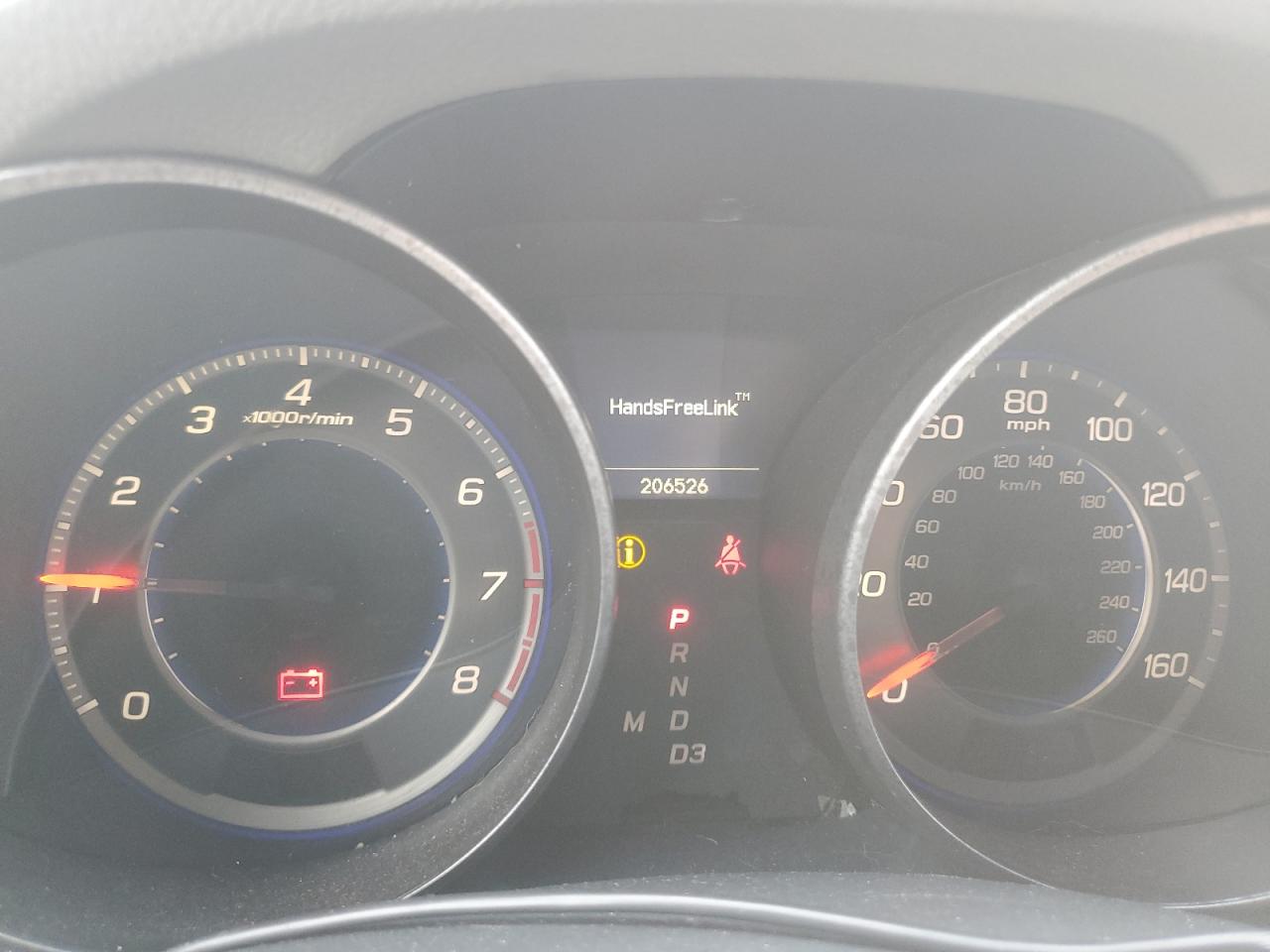 2007 Acura Mdx VIN: 2HNYD28297H529715 Lot: 86262135