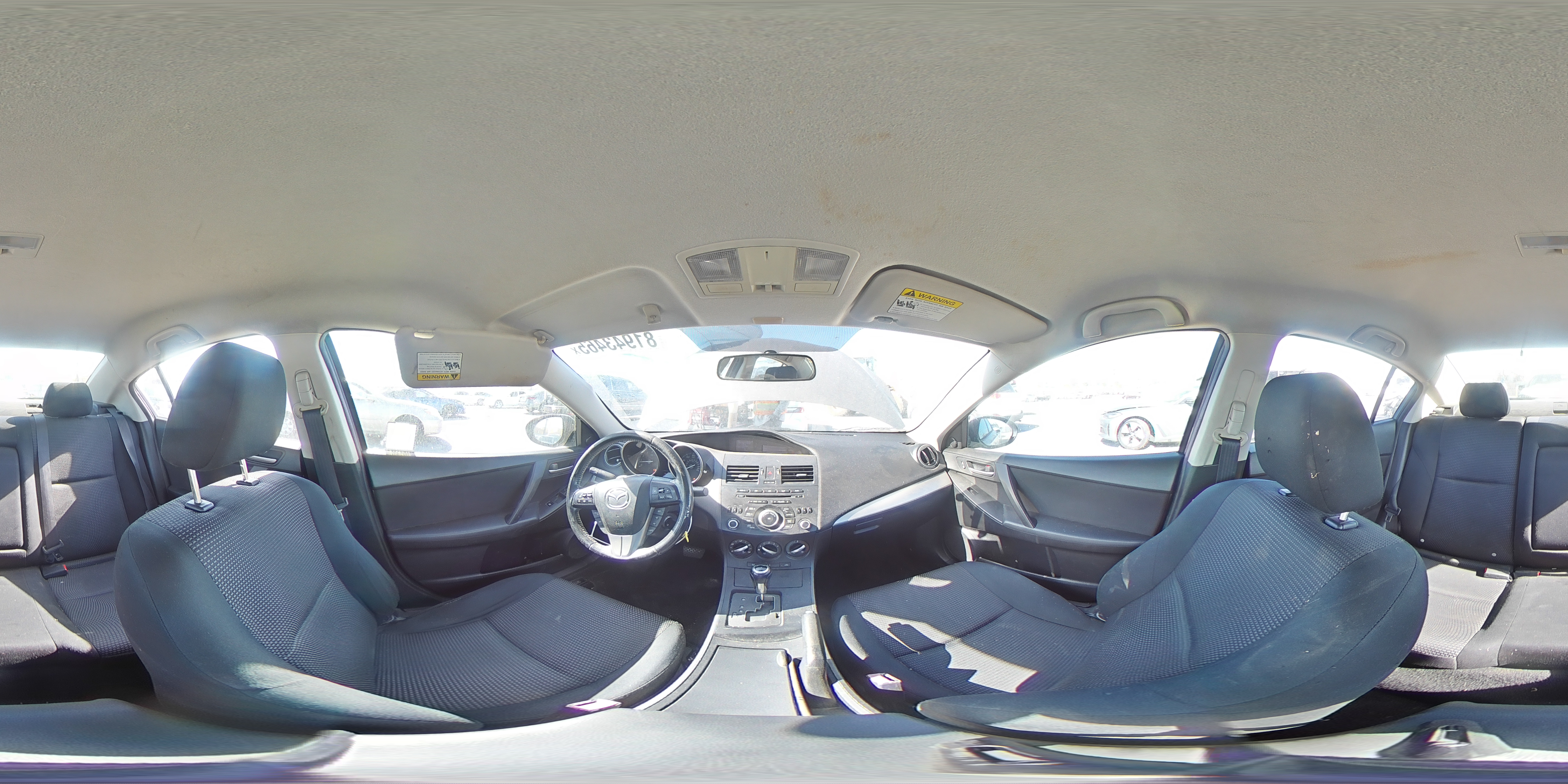 2012 Mazda 3 I VIN: JM1BL1V81C1696502 Lot: 81943465