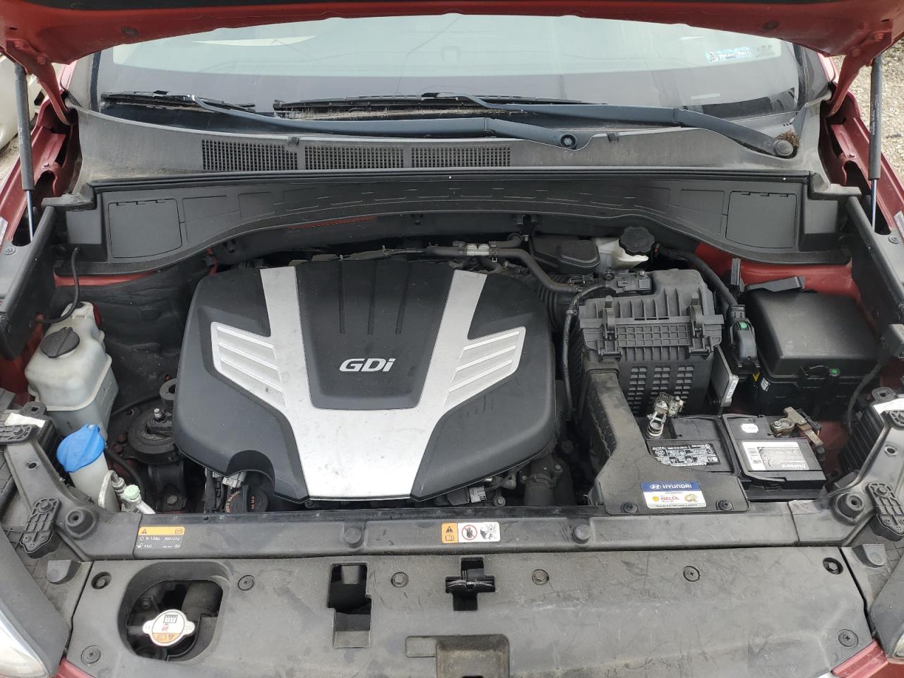 2014 Hyundai Santa Fe Gls VIN: KM8SNDHF1EU055143 Lot: 85108345