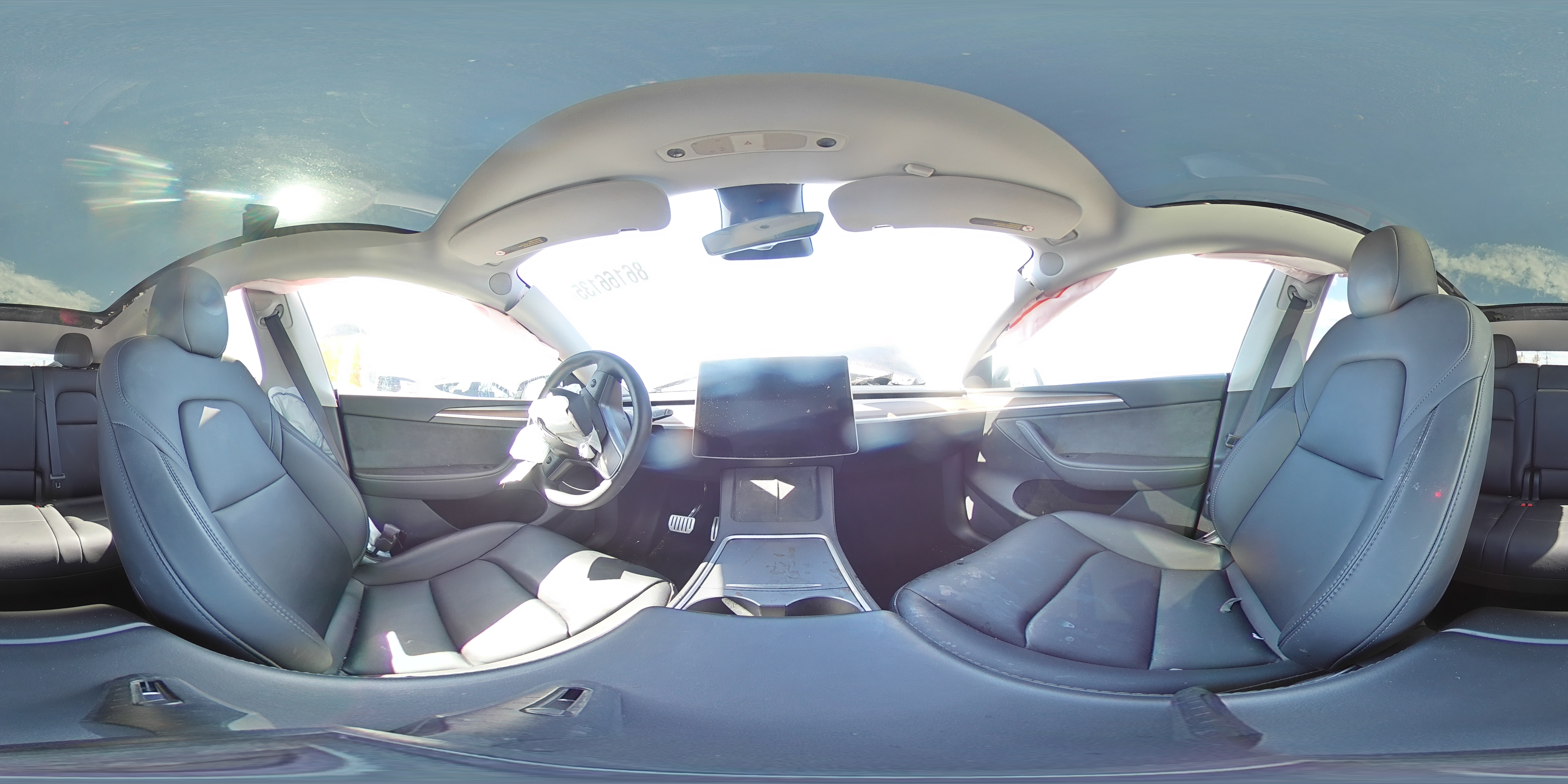 2024 Tesla Model Y VIN: 7SAYGDEFXRF127181 Lot: 86166135