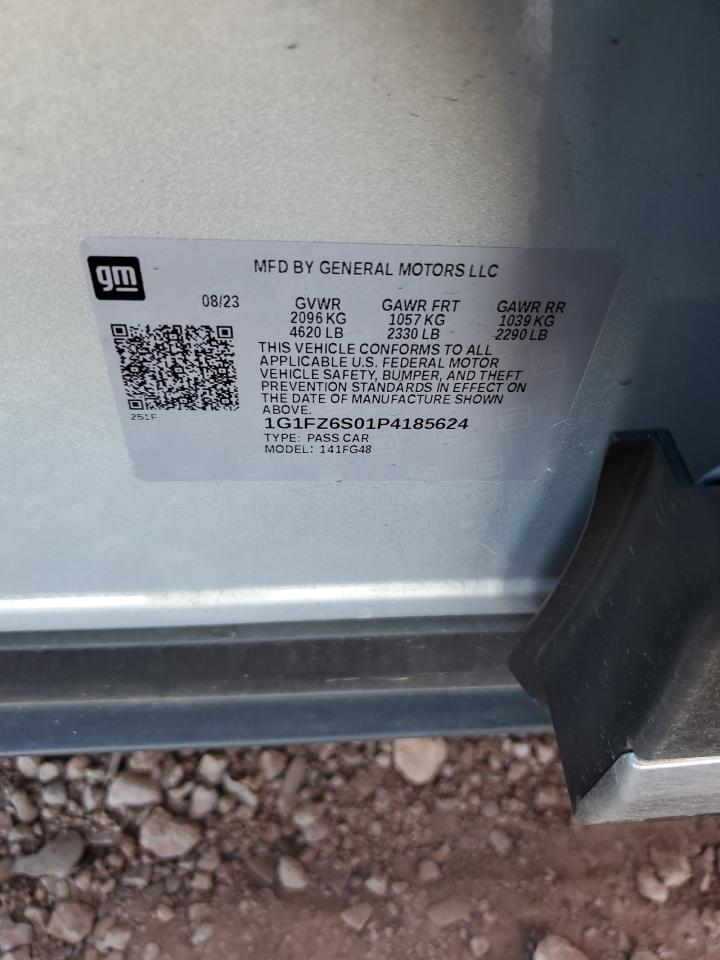 2023 Chevrolet Bolt Euv Premier VIN: 1G1FZ6S01P4185624 Lot: 84838075