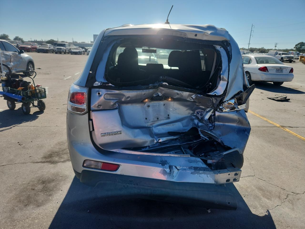 2014 Mitsubishi Outlander Es VIN: JA4AD2A30EZ001837 Lot: 86476785