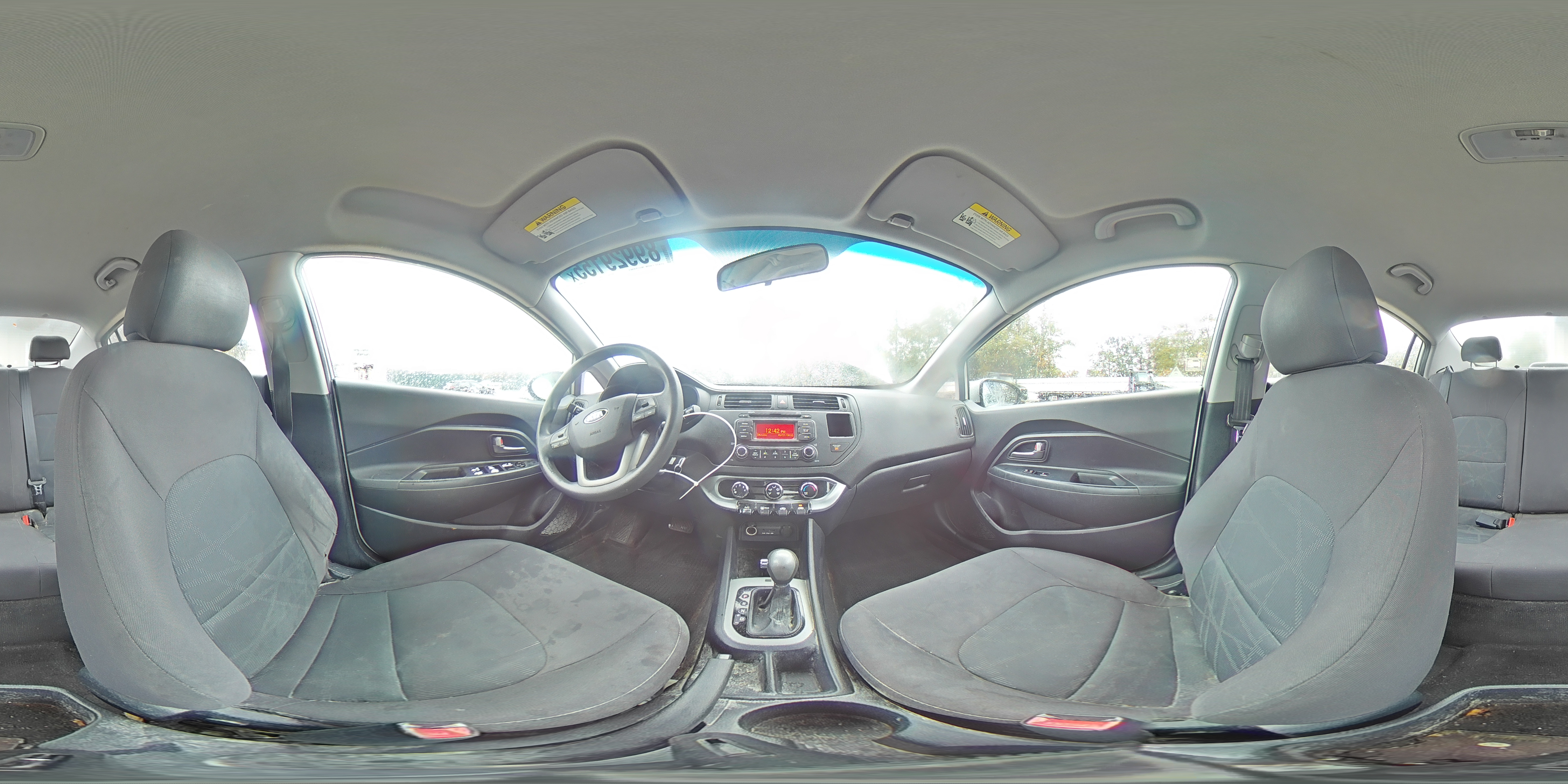 2014 Kia Rio Lx VIN: KNADM4A35E6352742 Lot: 89929155