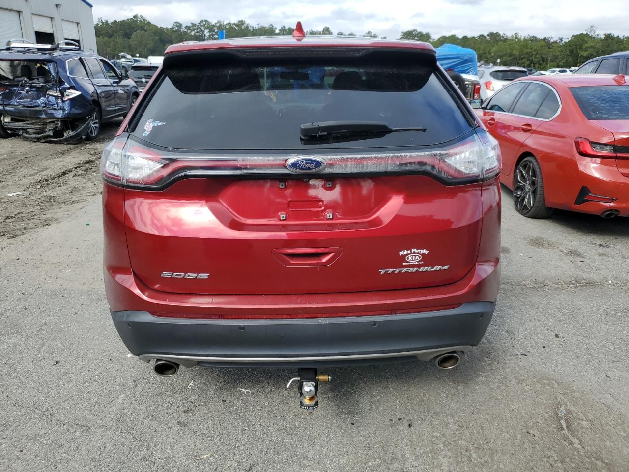2016 Ford Edge Titanium VIN: 2FMPK3K82GBC62734 Lot: 90045865