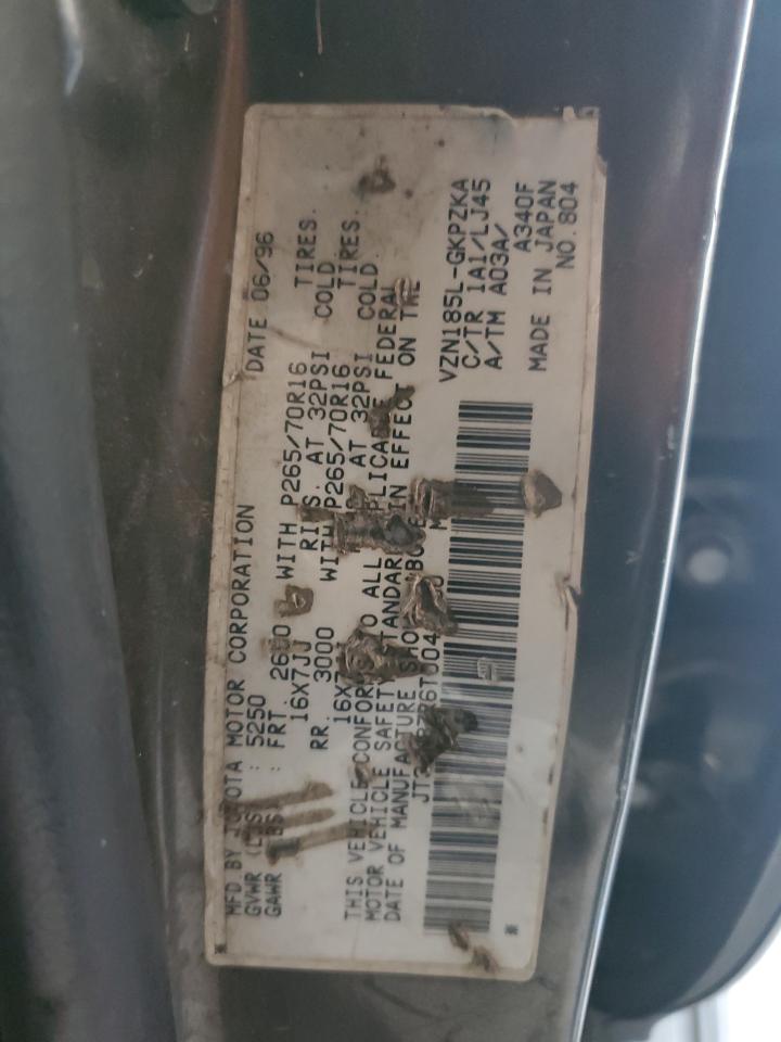 1996 Toyota 4Runner Limited VIN: JT3HN87R6T0042480 Lot: 84482755