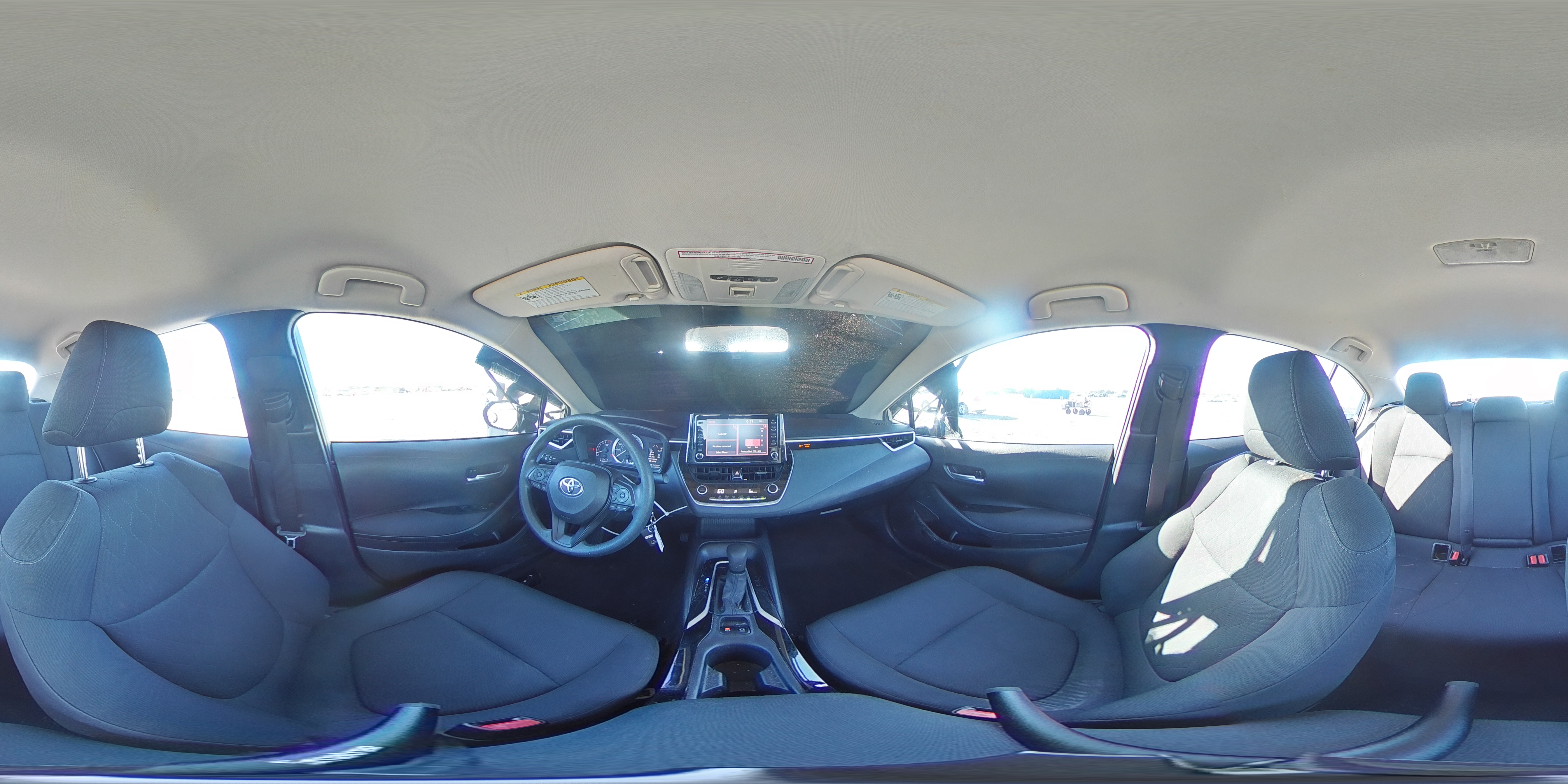 2020 Toyota Corolla Le VIN: 5YFEPRAE2LP089788 Lot: 82414605