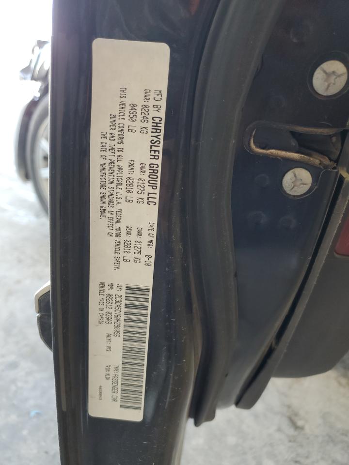 2010 Chrysler 300 Touring VIN: 2C3CA5CV6AH290096 Lot: 86507875