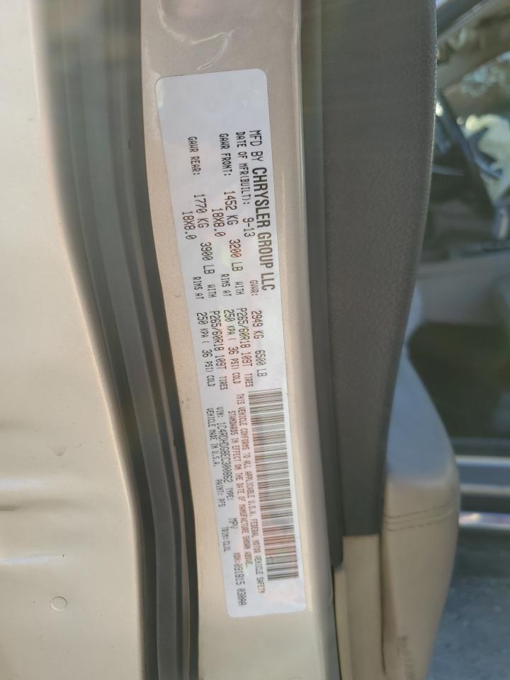 2014 Dodge Durango Limited VIN: 1C4RDHDG8EC300862 Lot: 90282875