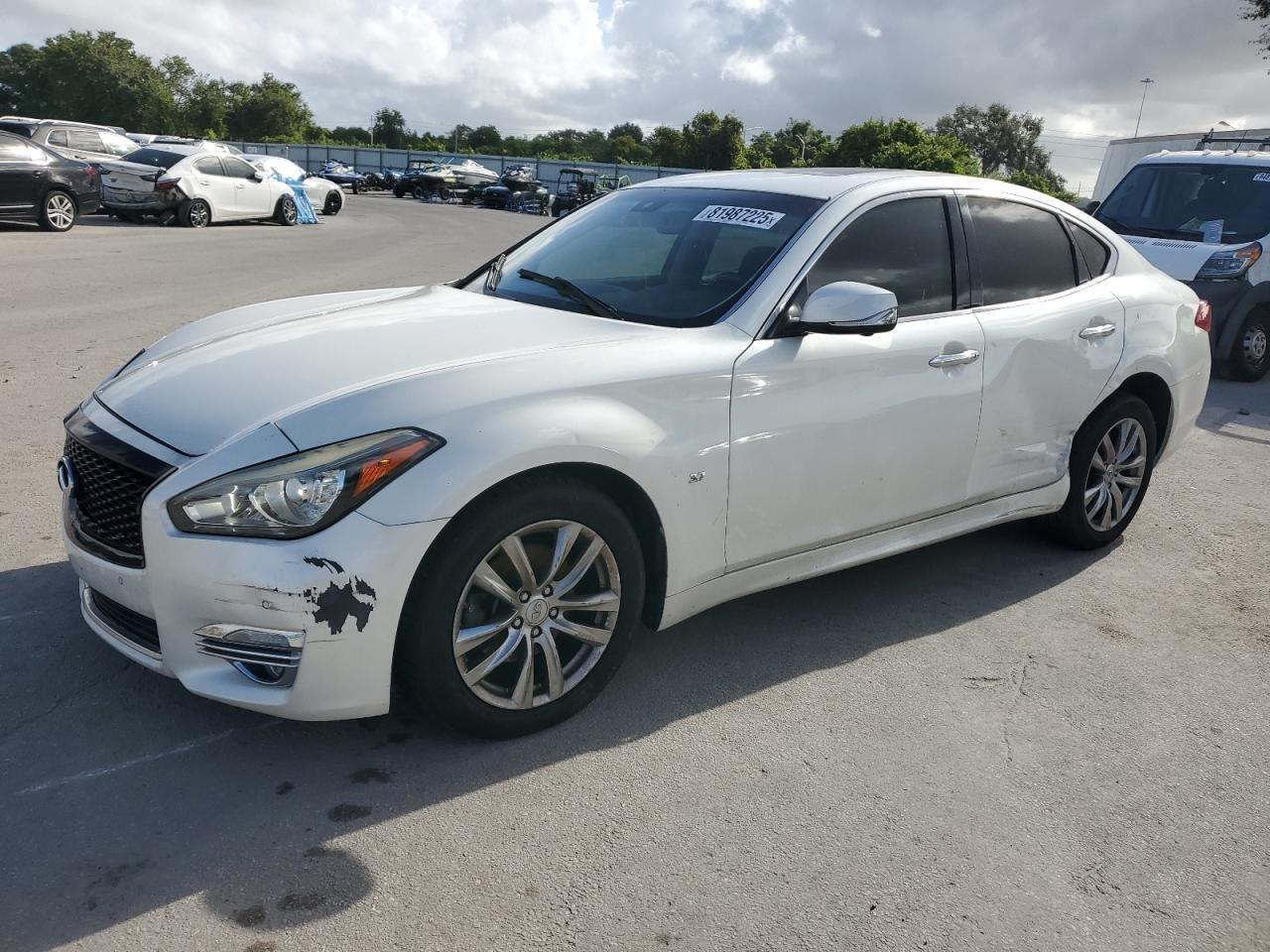 INFINITI Q70 2017. Lot# 81987225. VIN JN1BY1AP5HM740119. Photo 1