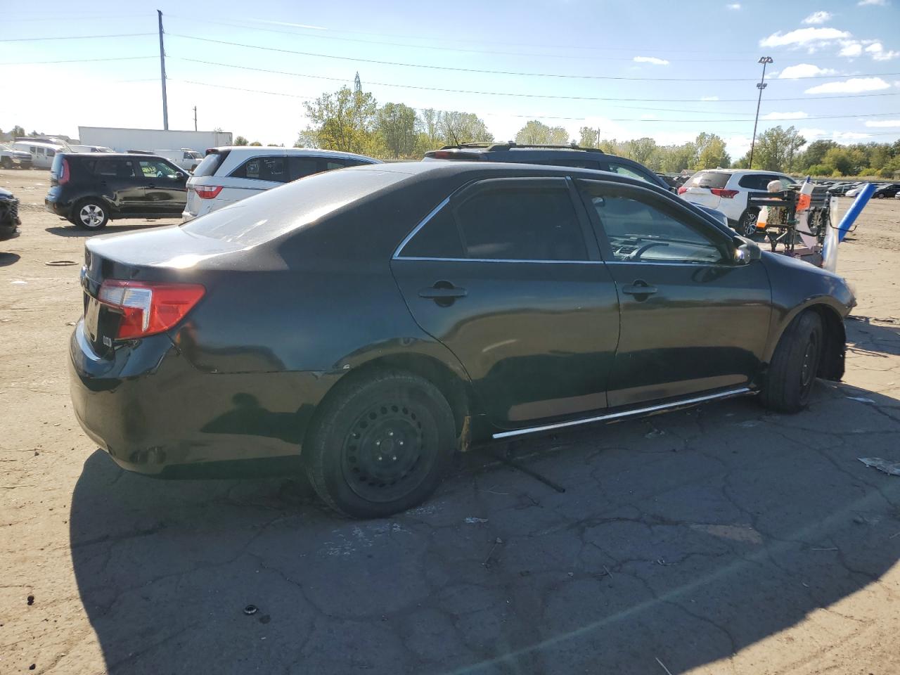 2014 Toyota Camry Hybrid black sedan hybrid 4T1BD1FK5EU116737 photo #4