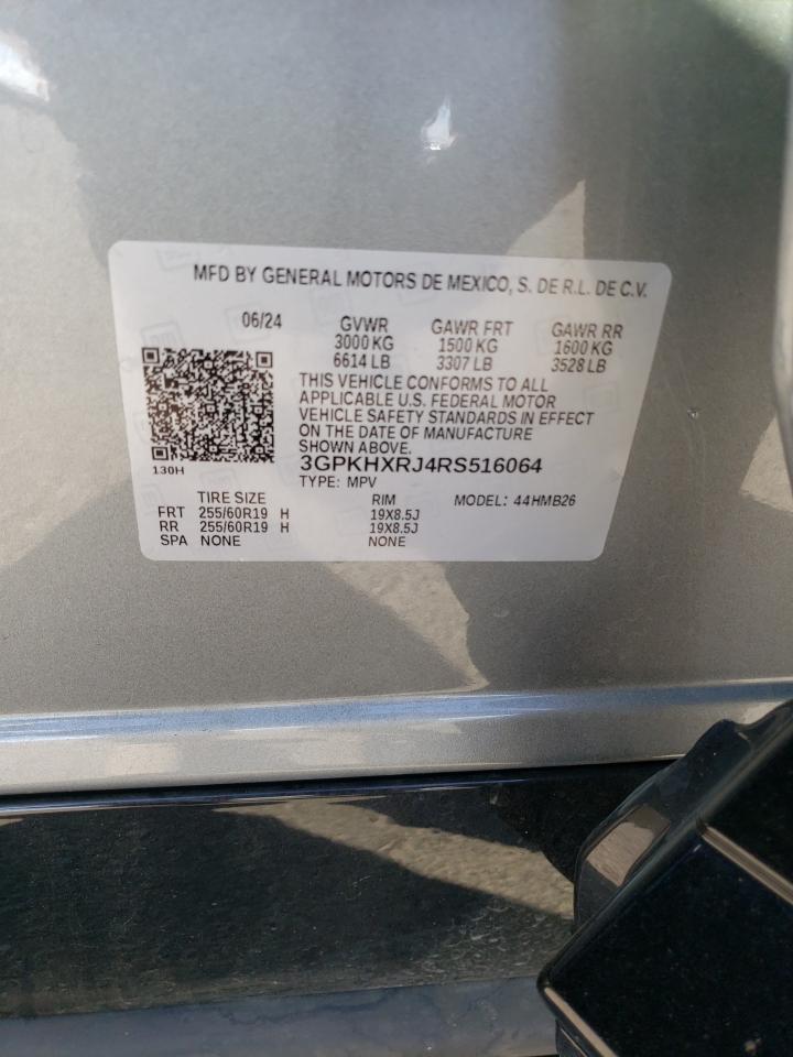 2024 Honda Prologue Tour VIN: 3GPKHXRJ4RS516064 Lot: 85948875