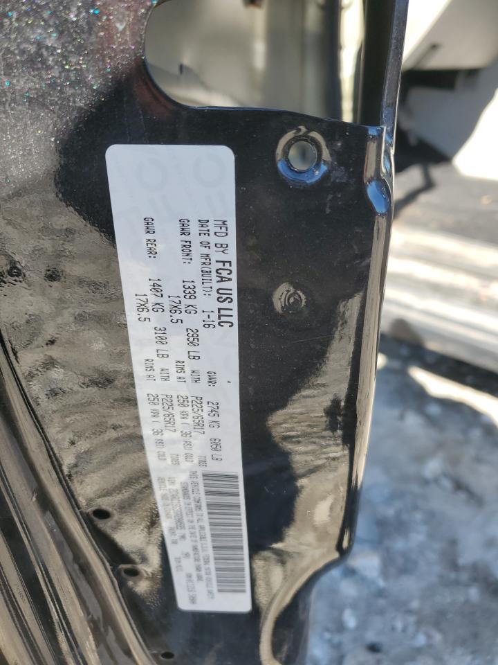 2016 Chrysler Town & Country Touring VIN: 2C4RC1BG9GR280595 Lot: 85725865