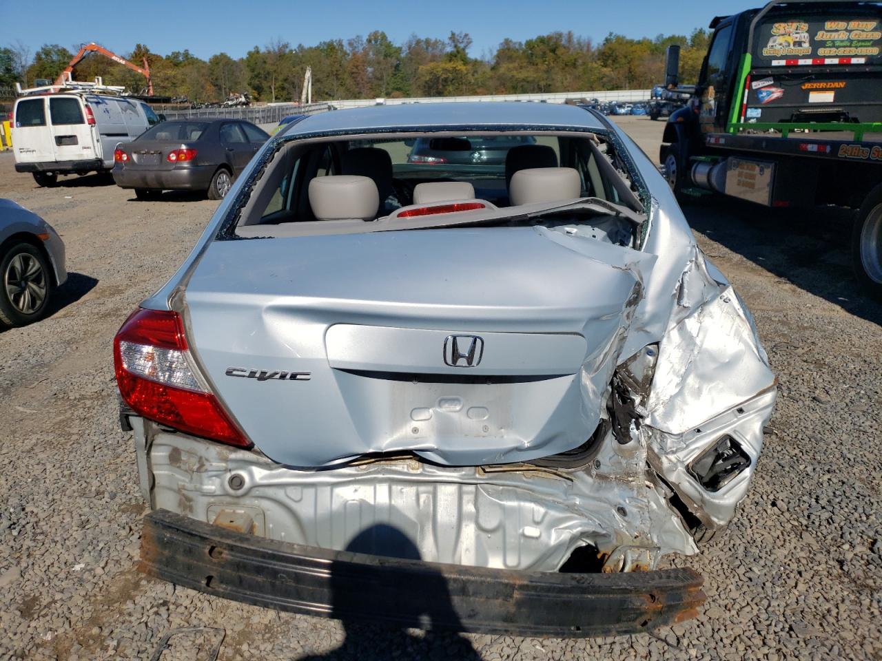 2012 Honda Civic Exl VIN: 2HGFB2F98CH544026 Lot: 85755065