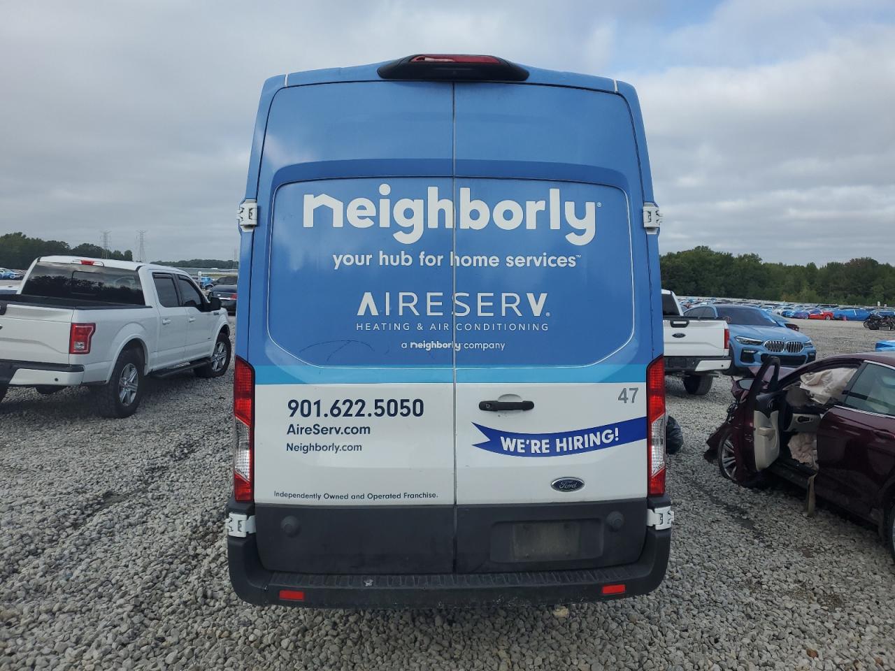 2023 Ford Transit T-250 VIN: 1FTBR3X80PKA22896 Lot: 85723025