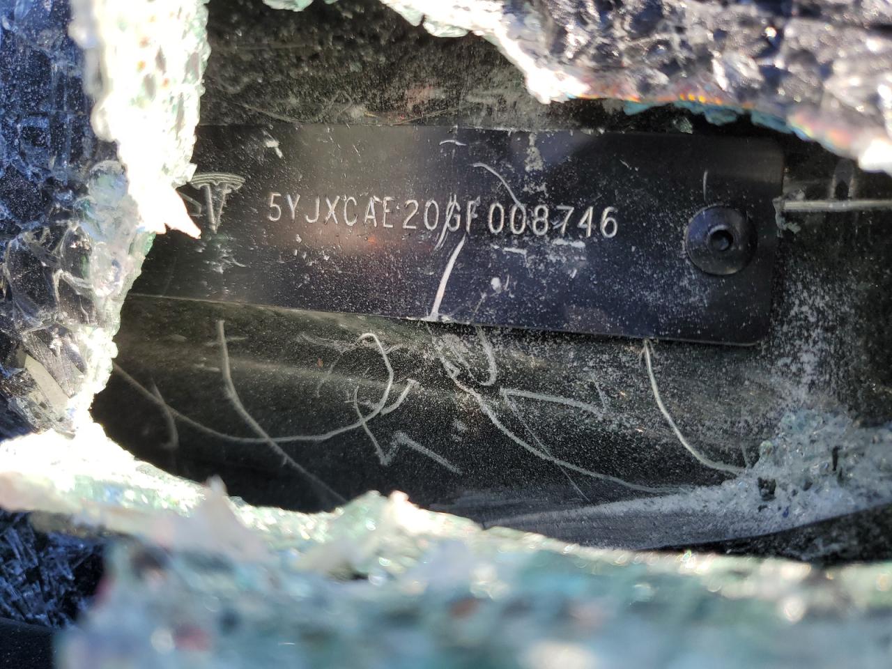 2016 Tesla Model X VIN: 5YJXCAE20GF008746 Lot: 90731695