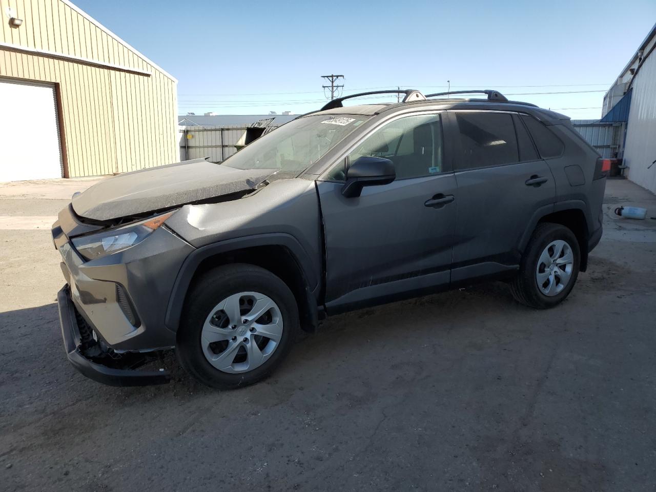 2021 Toyota Rav4 Le grey null gas 2T3F1RFV7MW189505 photo #1