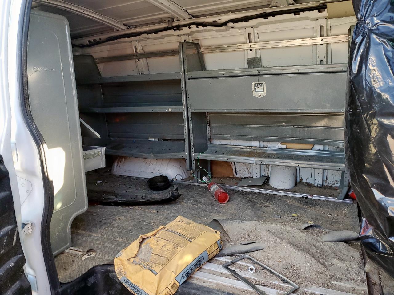 2021 GMC Savana Utility / Service Van VIN: 1GTW7AF77M1232482 Lot: 90109215